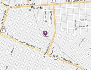 Victoria, Texas map